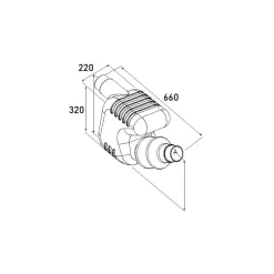 Sale Waterlock moteur 40 à 75 CV Equipement Moteur In-Bord·Circuit Échappement