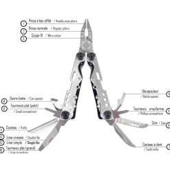 Online CAO Couteau multifonctions "GM-outils" Equipement Du Randonneur·Couteau De Poche|Outillage·Outils