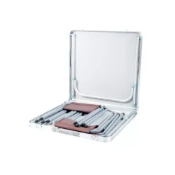 Clearance CAO Table valise avec 4 sièges alu Mobilier De Camping·Table De Camping|Mobilier De Plein Air·Table