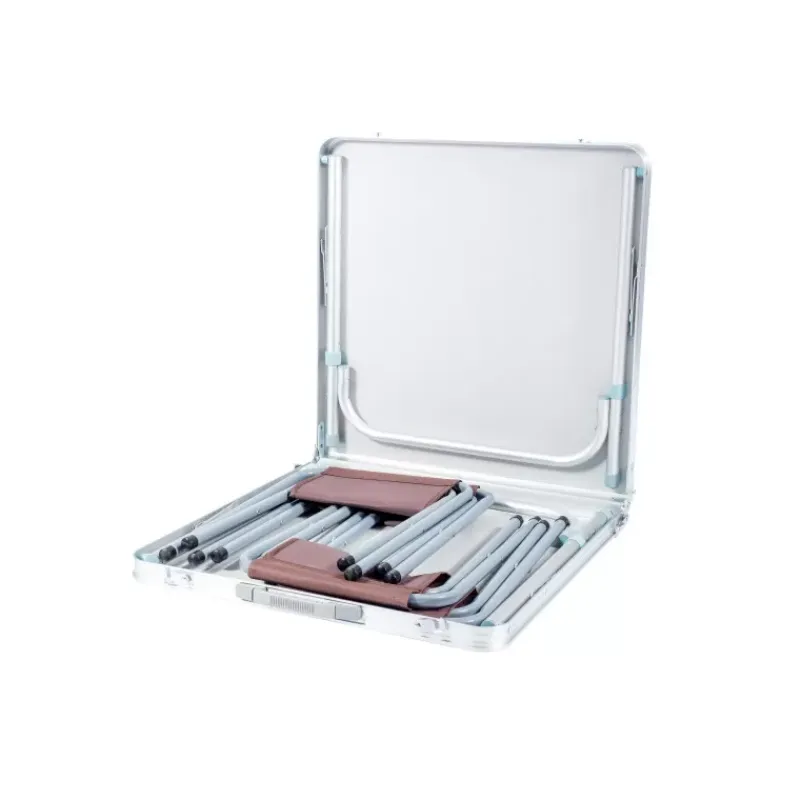 Clearance CAO Table valise avec 4 sièges alu Mobilier De Camping·Table De Camping|Mobilier De Plein Air·Table