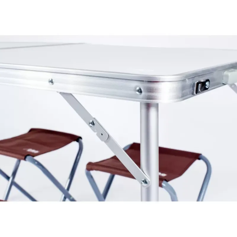 Clearance CAO Table valise avec 4 sièges alu Mobilier De Camping·Table De Camping|Mobilier De Plein Air·Table