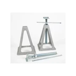 2 chandelles en aluminium*Carbest