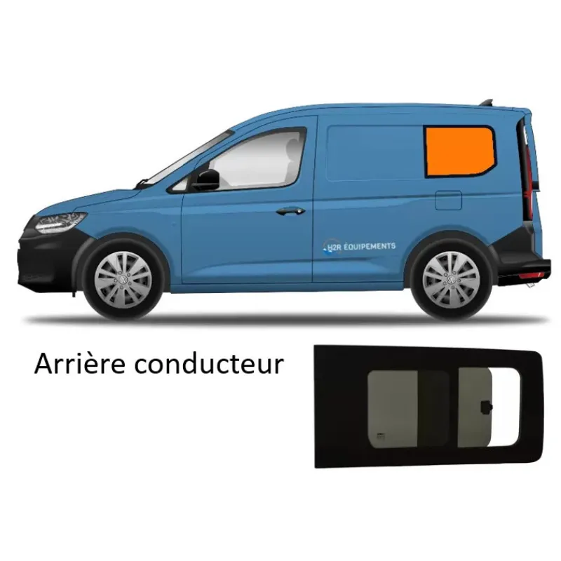 Baie latérale & arrière | VW Caddy Maxi 3 & 4*Carbest Sale