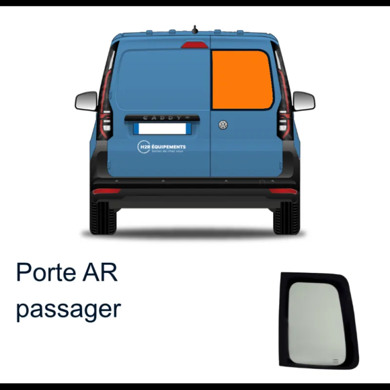 Baie latérale & arrière | VW Caddy Maxi 3 & 4*Carbest Sale