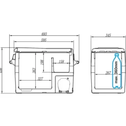 Clearance CampCooler 40 Le Froid Au Camping·Glacière Électrique|Glacière·Glacière À Compression