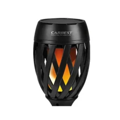 Lanterne LED solaire effet flammes*Carbest