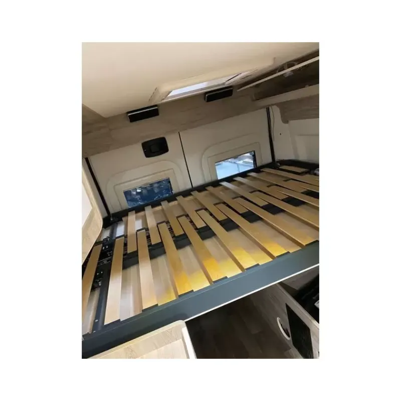 Lit escamotable électrique sur cordeau*Carbest Discount