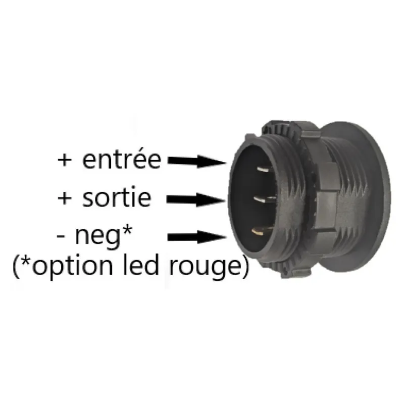 Module interrupteur 12 V*Carbest Hot