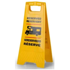 Panneau de réservation stationnement*Carbest Hot