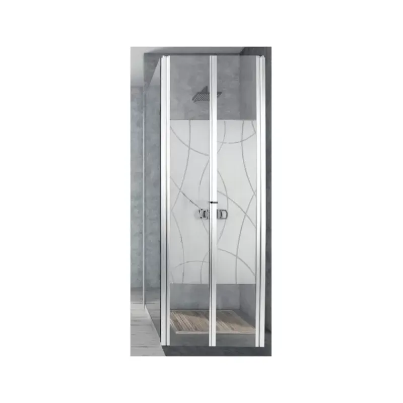 Portes de douche PMMA 650 x 1800 mm*Carbest Outlet