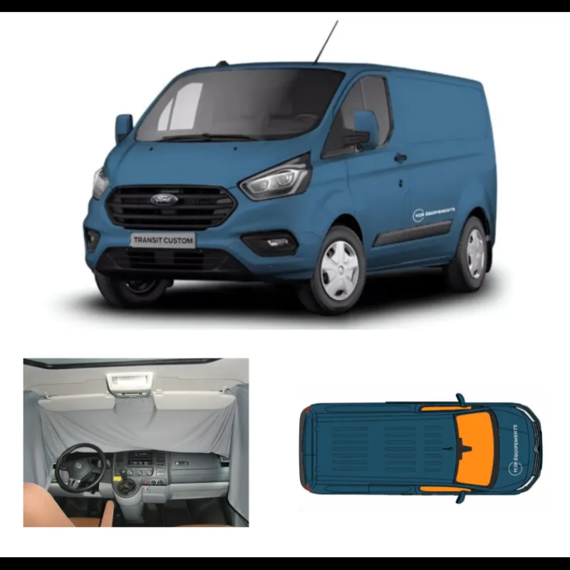 Rideau de cabine | Custom 2 et VW T7 Rideau Isolant, Volet & Moustiquaire·Rideau Ford|Rideau Isolant, Volet & Moustiquaire·Rideau Volkswagen