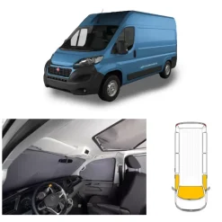 Rideaux isolants avant 3 pièces | Ducato X250 X290*Carbest Hot