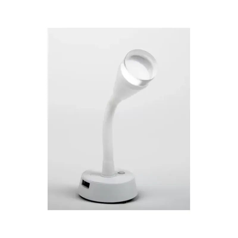 Spot flexible avec port USB - blanc*Carbest Online