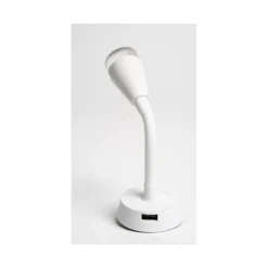 Spot flexible avec port USB - blanc*Carbest Online