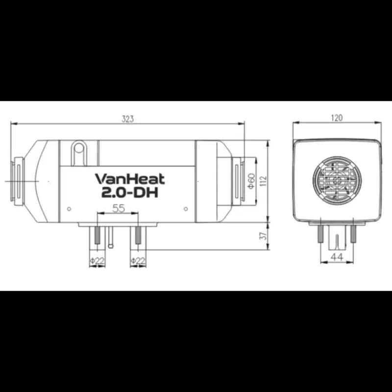 VanHeat 2.0-DH*Carbest New