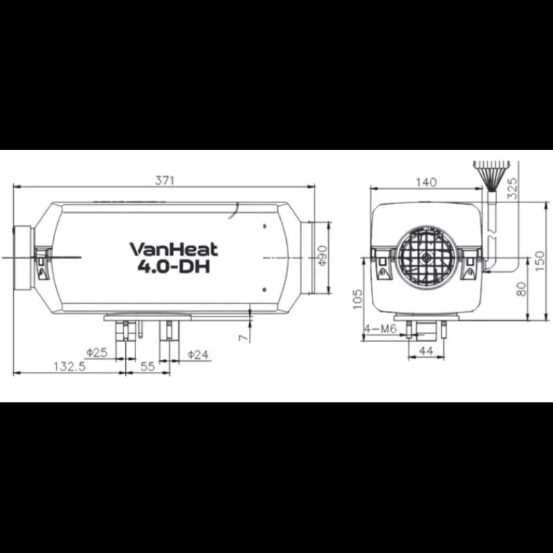 Sale VanHeat 4.0-DH Chauffage·Chauffage À Air Pulsé Diesel