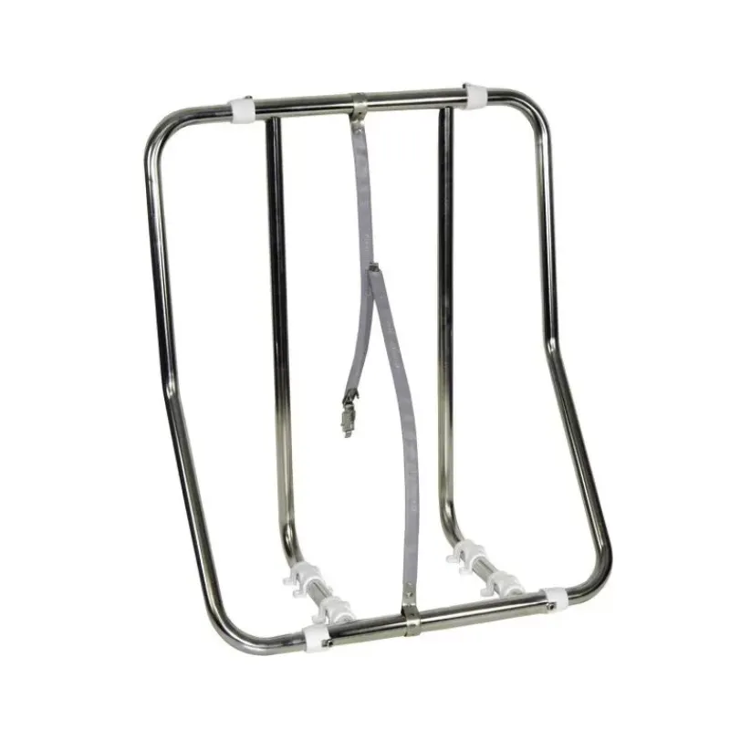 New Katia Support pour radeau en inox | Réglable 72 / 92 cm Radeau De Survie·Accessoire Radeau