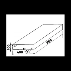 Hot Réservoir super plat 40 L Réservoir D'Eau·Réservoir Eau Usée|Réservoir D'Eau·Réservoir Eau Propre