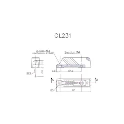 CL231*Clamcleat Sale