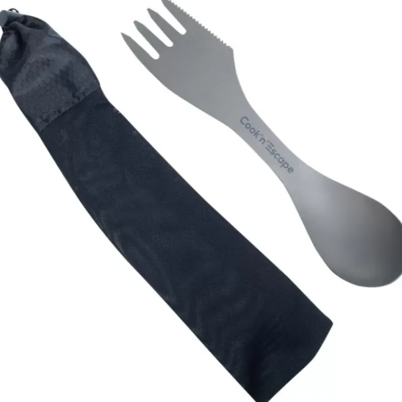 Outlet COOK' N' ESCAPE Couvert multifonctions titane Cuisine & Vaisselle·Couteau & Couvert|Ustensile De Cuisine & Vaisselle·Couvert De Table