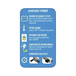New Ypower+ 40A Production Électrique·Chargeur De Batterie 230 V|Production Électrique·Chargeur 230V