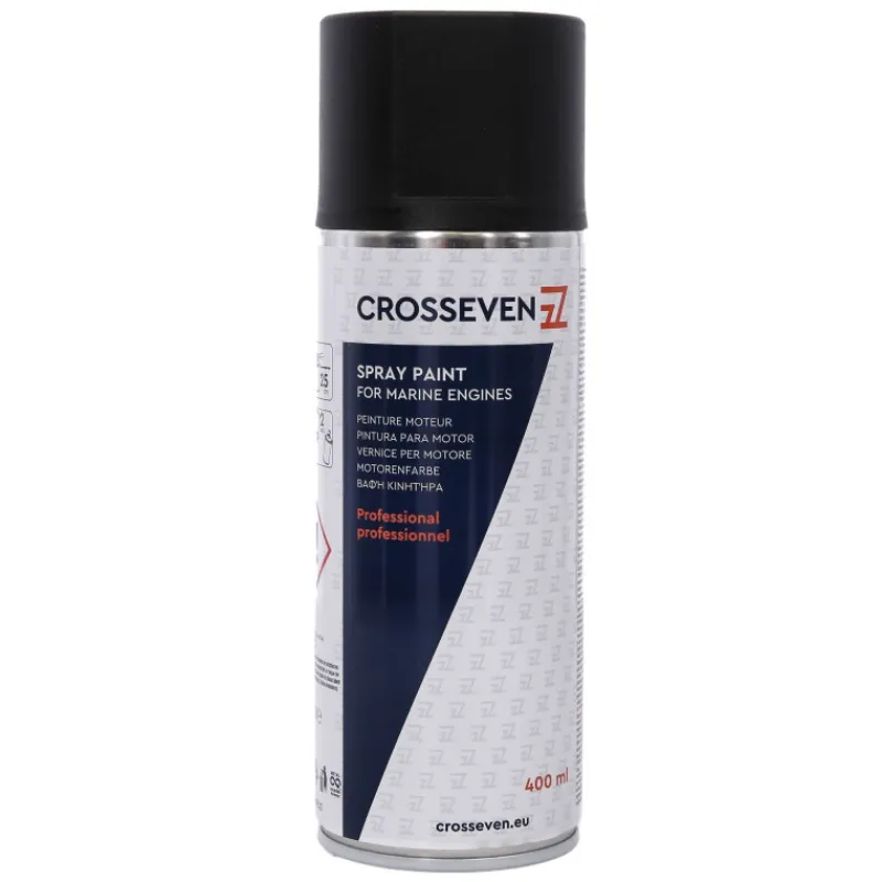 Peinture aérosol noir*Crosseven Clearance