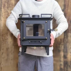 New Grizzly | Poêle à bois 5,2 kW Poêle Et Chauffage Au Bois·Poêle À Bois