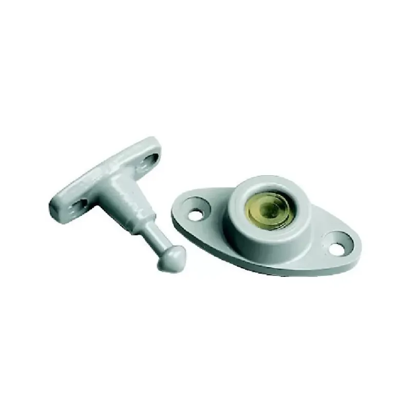 Best Arrêt de porte gris 3 parties 40 mm Ameublement & Quincaillerie Intérieure·Loqueteau & Arrêt De Porte