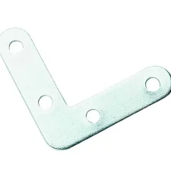 Hot Equerre plate acier zingué Ameublement & Quincaillerie Intérieure·Équerre & Console