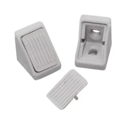 Lot de 10 équerres d'assemblage 2 trous avec cache*Decmo Clearance