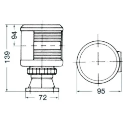 35 Feux de navigation - 20 m 24V*DHR Best