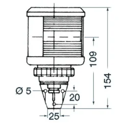 35 Feux de navigation - 20 m 24V*DHR Best