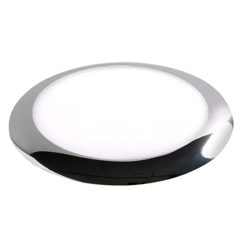 New Plafonnier LED ø 217 mm collerette chromée Eclairage & Lampe·Spot Et Plafonnier|Eclairage & Lampe·Plafonnier Et Spot