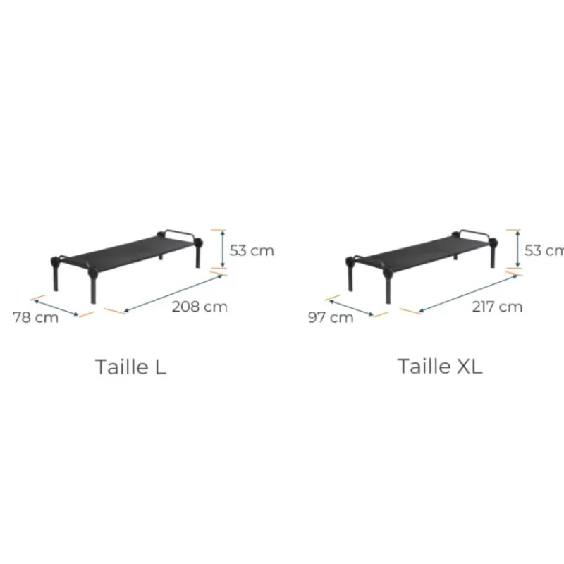 DISC O BED One | Lit de camp*Disc-o-bed Discount