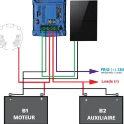 Outlet DOLPHIN Booster Mini DCDC 20A + MPPT Production Électrique·Chargeur Dc/Dc Booster|Production Électrique·Chargeur Dc-Dc Booster