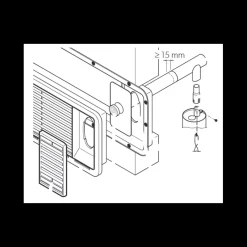Outlet Cheminée complète Série 4 & ELECTROLUX Réfrigérateur·Accessoire Réfrigérateur