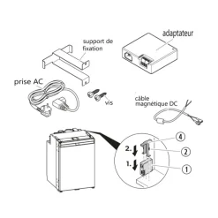 Outlet DPS-R 135 Réfrigérateur·Accessoire Réfrigérateur|Production Électrique·Convertisseur Dc-Ac