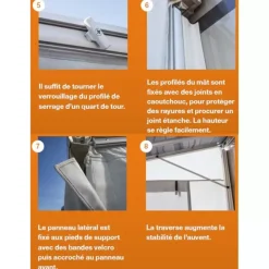 Sale Paroi CampRoom PerfectRoof Store·Habillage, Paroi & Côté De Store