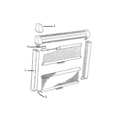 Pièces détachées Rastrollo 3000*Dometic Hot