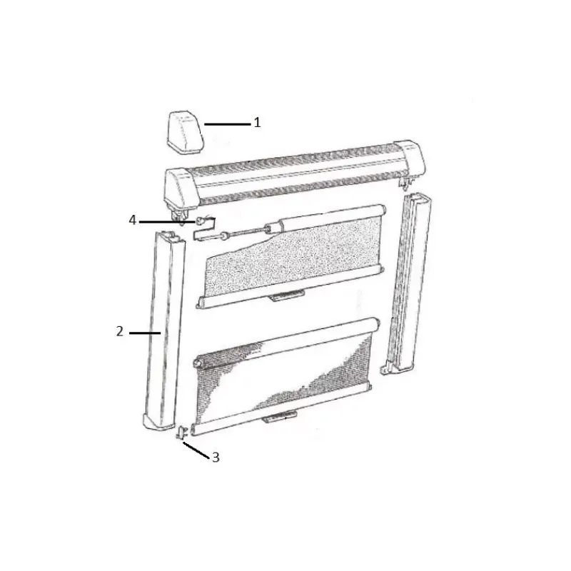 Pièces détachées Rastrollo 3000*Dometic Hot