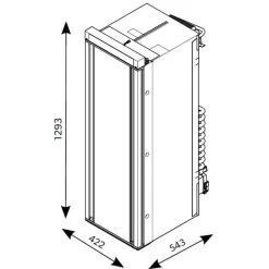 Best RML 10.4T Réfrigérateur·Réfrigérateur À Absorption Trimixte