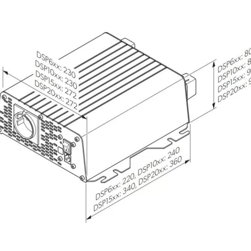 Sinpower DSP 600 à 2000W*Dometic Best