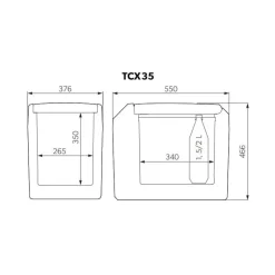 TropiCool TCX 35*Dometic Outlet