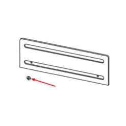 Verrou de cache grille LS*Dometic New