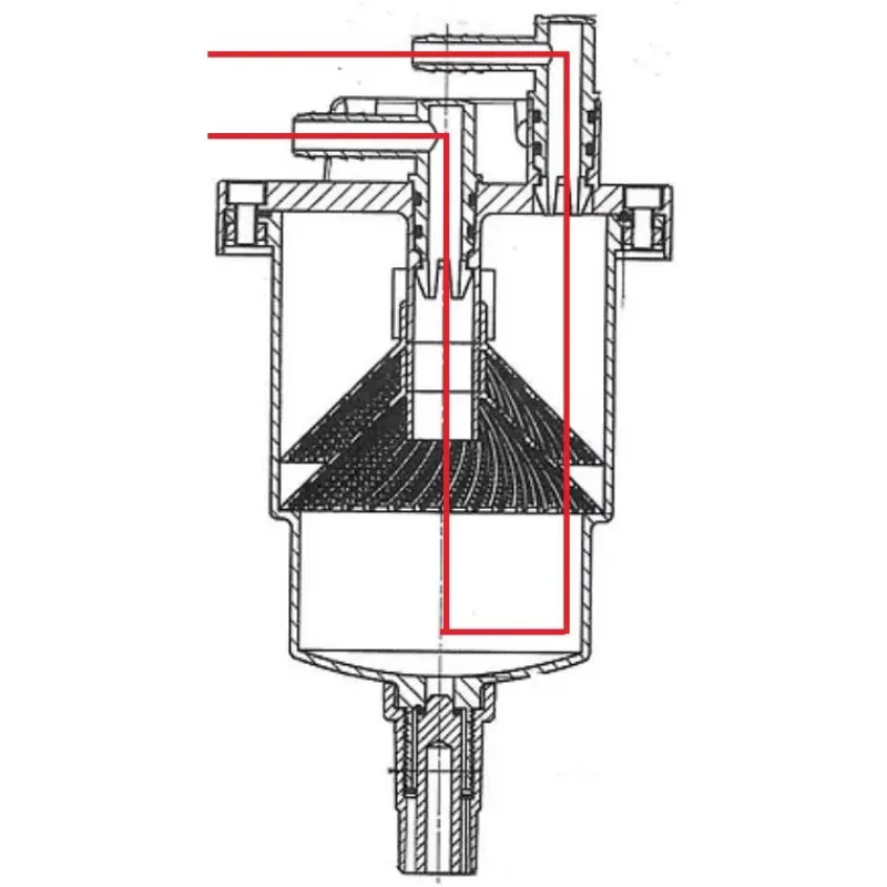 Hot .0 Décanteur 55 L/h Circuit Carburant·Filtre & Pré-Filtre