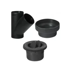 Accessoire de montage Accessoire Pour Chauffage Et Combiné·Bouches Et Raccords De Gaines D'Air Chaud