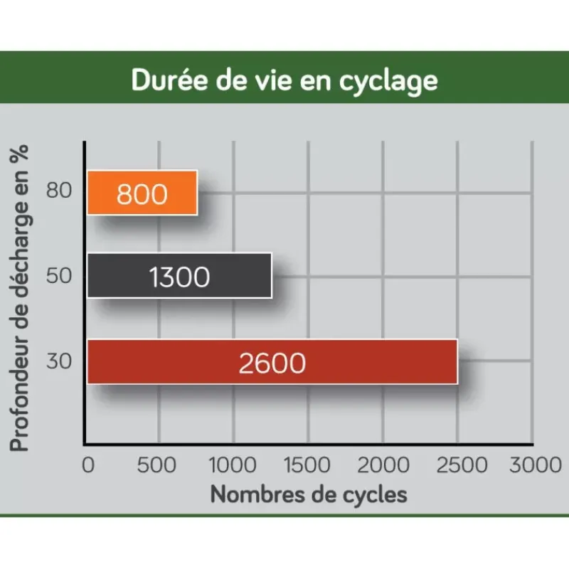 EM Batterie AGM plomb carbone 6V 370Ah*Energie Mobile Online
