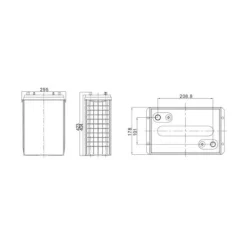 EM Batterie AGM 6V 460Ah*Energie Mobile Discount