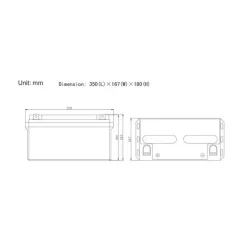 EM Batterie GEL plomb carbone 90Ah Batterie·Batterie Gel|Batteries·Batterie Gel