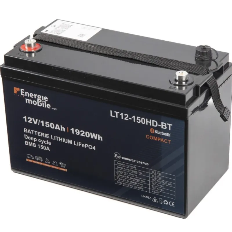 Best EM Batterie Lithium LT 12-150 Ah HD-BT - 1920 Wh Batterie·Batterie Lithium|Batteries·Batterie Lithium